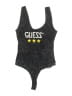 Guess Jeans 100% Cotton Black Bodysuit Size L - photo 1