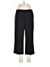 Larry Levine Solid Black Dress Pants Size 8 - photo 1