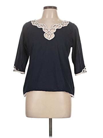Gretchen Scott Designs 3/4 Sleeve Blouse (view 1)