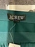 J.Crew 100% Polyester Teal Formal Skirt Size XS - photo 3