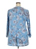 Amana Blue 3/4 Sleeve Blouse Size 3X - photo 2