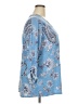 Amana Blue 3/4 Sleeve Blouse Size 3X - photo 4