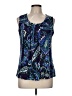 Anne Klein Blue Sleeveless Blouse Size M - photo 1