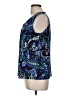 Anne Klein Blue Sleeveless Blouse Size M - photo 5
