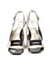 AK Anne Klein Silver Heels Size 8 - photo 2