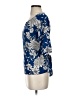 West Kei 100% Polyester Blue Short Sleeve Blouse Size S - photo 5