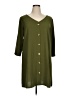 Unbranded Solid Green Casual Dress Size XL - photo 1