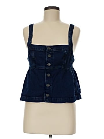 American Eagle Outfitters Denim Vest (view 1)