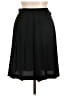 Hillard & Hanson 100% Polyester Solid Black Formal Skirt Size 10 - photo 1