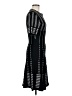 CeCe Houndstooth Black Casual Dress Size M - photo 4