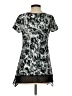 Simply Vera Vera Wang 100% Polyester Gray Short Sleeve Top Size XS - photo 2