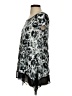 Simply Vera Vera Wang 100% Polyester Gray Short Sleeve Top Size XS - photo 5