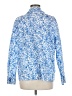Unbranded 100% Polyester Print Blue Long Sleeve Blouse Size EU 40 / US 10 - photo 2