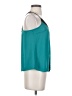 Socialite 100% Polyester Teal Green Sleeveless Blouse Size XS - photo 4