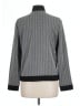 Josephine Chaus Stripes Gray Track Jacket Size L - photo 2