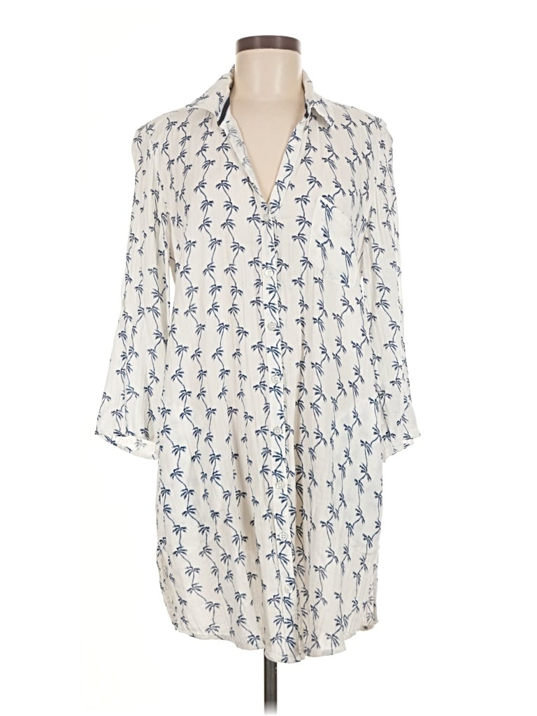 Pre-owned Talbots Casual Dress In Ivory