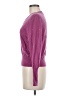 Kinross 100% Cashmere Polka Dots Purple Cashmere Pullover Sweater Size M - photo 5