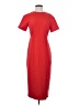 Ann Taylor Solid Red Casual Dress Size 0 - photo 1