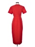 Ann Taylor Solid Red Casual Dress Size 0 - photo 2