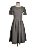Lularoe Stripes Gray Casual Dress Size S - photo 1