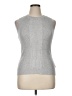 Evolution by Cyrus Silver Sweater Vest Size 1X - photo 1