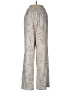 Hem & Thread Paisley Silver Casual Pants Size M - photo 2