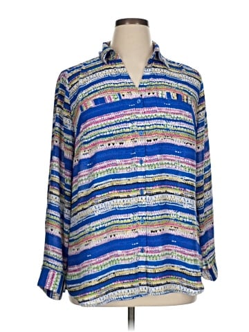 Relativity Long Sleeve Blouse (view 1)