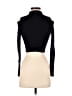 Missguided Black Long Sleeve Top Size 2 - photo 2