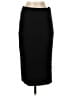 Messini Solid Black Casual Skirt Size S - photo 1