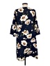 Les Amis 100% Polyester Floral Blue Casual Dress Size M - photo 2