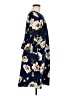 Les Amis 100% Polyester Floral Blue Casual Dress Size M - photo 4