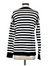 Gap 100% Cotton Stripes Black Pullover Sweater Size S - photo 2