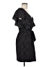 Elle 100% Polyester Polka Dots Black Casual Dress Size M - photo 4