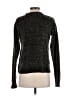 MICHAEL Michael Kors 100% Polyester Metallic Black Pullover Sweater Size S - photo 2