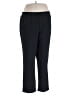 Dennis by Dennis Basso Solid Black Casual Pants Size XL - photo 1