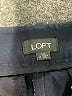 Ann Taylor LOFT Print Black Casual Pants Size 2 - photo 4