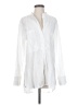 Theory White Long Sleeve Blouse Size S - photo 1