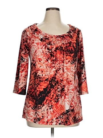New Directions 3/4 Sleeve Blouse (view 1)