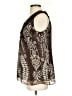 Max Studio 100% Polyester Brown Sleeveless Blouse Size S (petite) - photo 5