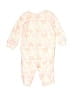 Simple Joys by Carter's Print Pink Long Sleeve Onesie Size 0-3 mo - photo 2
