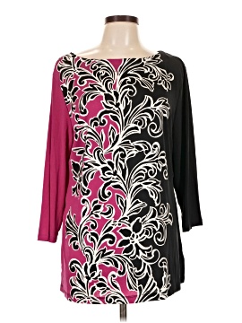 Jm Collection 3/4 Sleeve Blouse