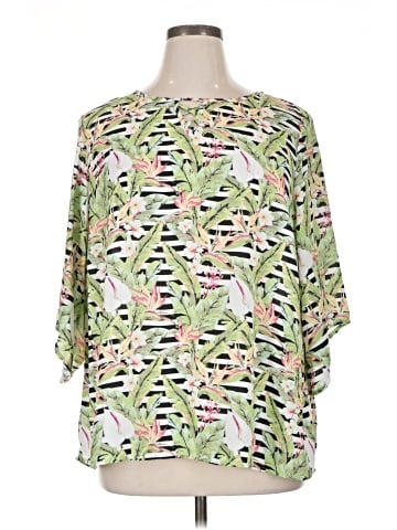 Cj Banks 3/4 Sleeve Blouse (view 1)