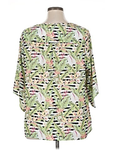 Cj Banks 3/4 Sleeve Blouse (view 2)
