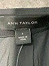 Ann Taylor 100% Polyester Solid Black Formal Skirt Size 4 - photo 4