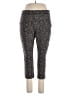 Rafaella Animal Print Black Casual Pants Size 18 - photo 1