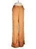 4SI3NNA 100% Polyester Solid Brown Casual Pants Size L - photo 1