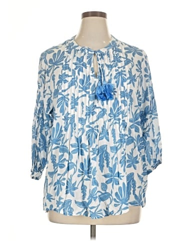 Elie Tahari 3/4 Sleeve Blouse (view 1)