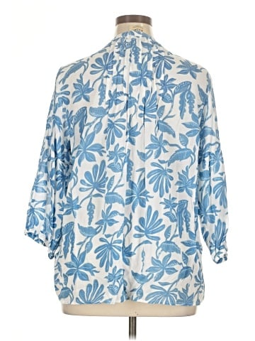 Elie Tahari 3/4 Sleeve Blouse (view 2)