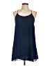 Naked Zebra 100% Polyester Blue Sleeveless Blouse Size L - photo 1