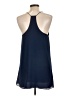 Naked Zebra 100% Polyester Blue Sleeveless Blouse Size L - photo 2